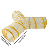 Collapsible Rainbow Cat Tunnel Toy