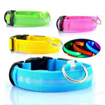 Nylon Luminous LED Dog Collar