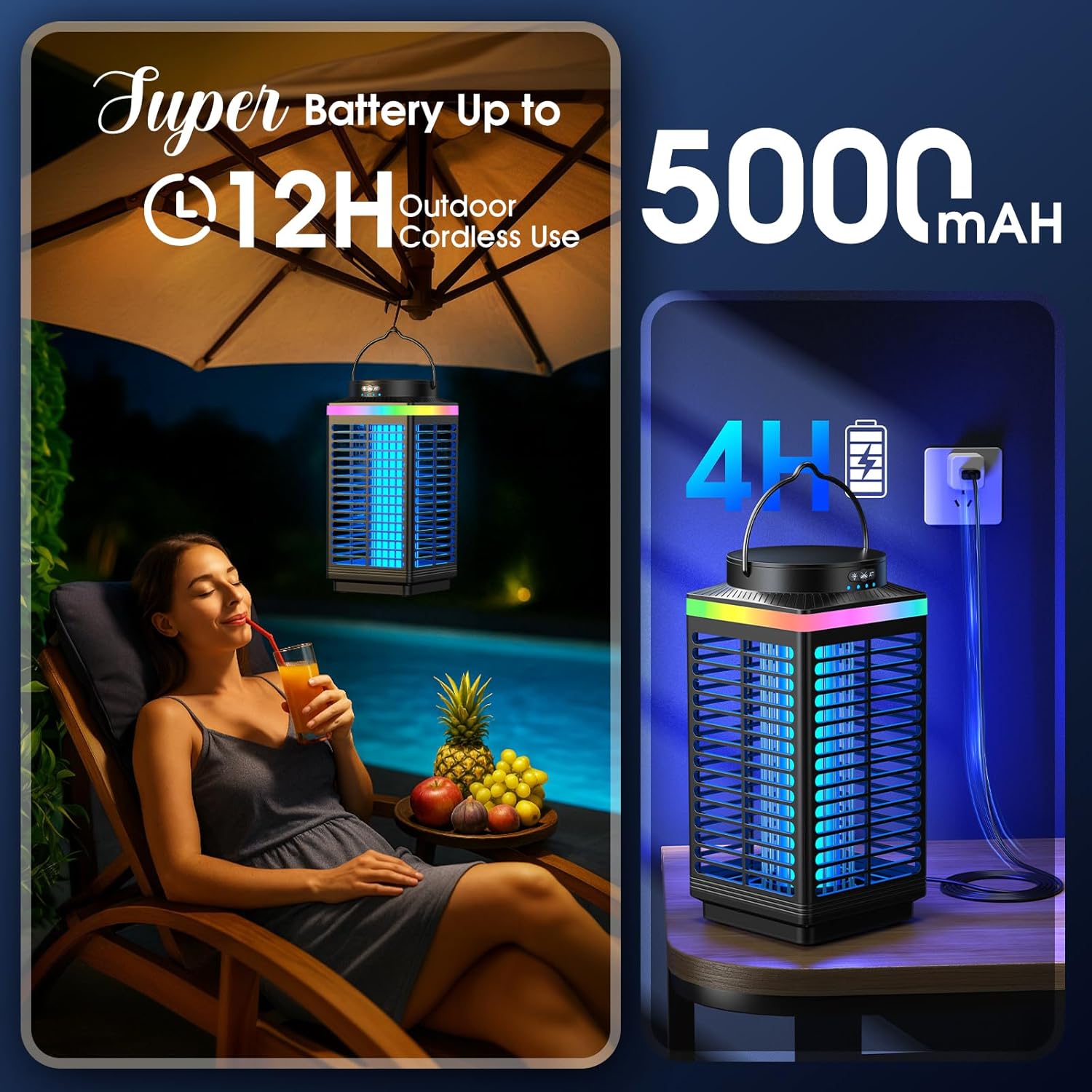 EcoPath Zapper Series - Reclaim Your Night. Silent. Cordless. Deadly.