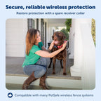 PetSafe Wireless Receiver Collar - Boundary Freedom. Total Peace of Mind.