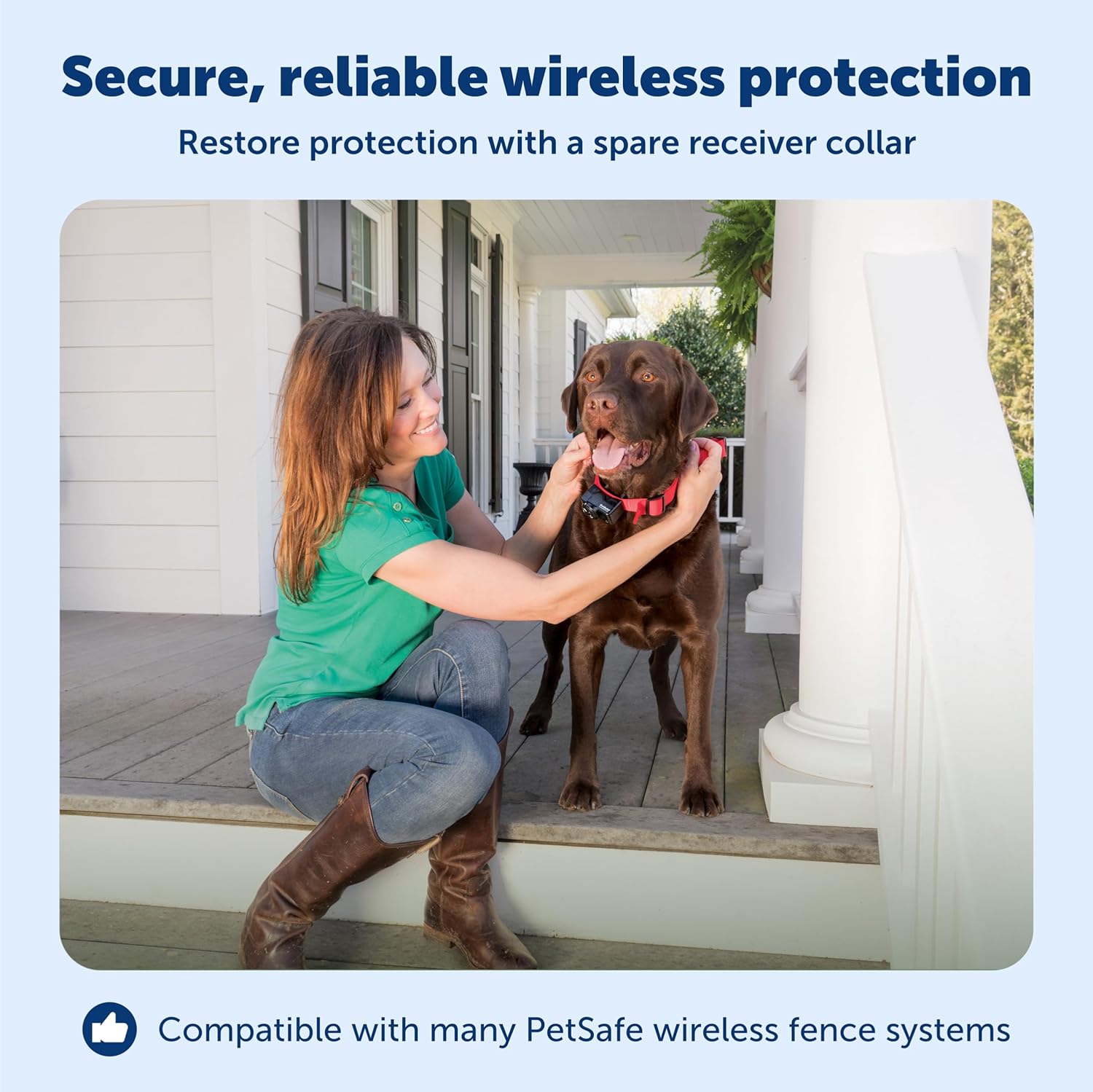 PetSafe Wireless Receiver Collar - Boundary Freedom. Total Peace of Mind.