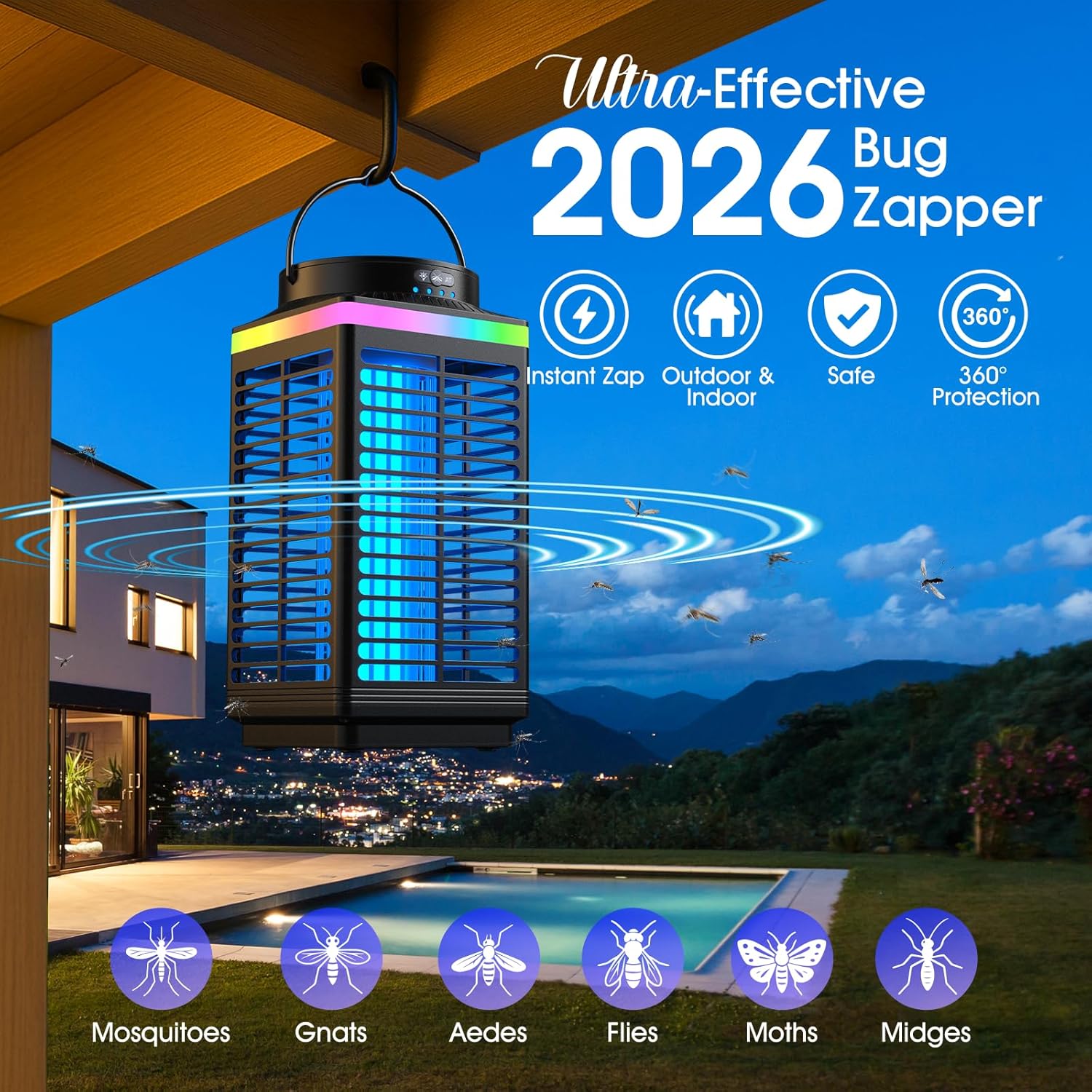 EcoPath Zapper Series - Reclaim Your Night. Silent. Cordless. Deadly.