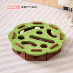 Suede Cat Puzzle Toy Box