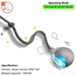 Interactive Automatic Rolling Cat Ball Toy