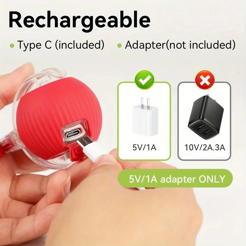 Interactive Automatic Rolling Cat Ball Toy