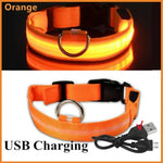 Nylon Luminous LED Dog Collar