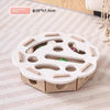 Suede Cat Puzzle Toy Box