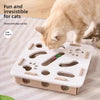 Suede Cat Puzzle Toy Box