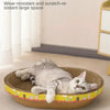 Oval Corrugated Cat Scratching Bed