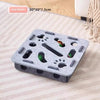 Suede Cat Puzzle Toy Box