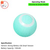 Interactive Automatic Rolling Cat Ball Toy