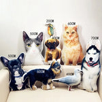 Custom Pet Photo Plush Pillow