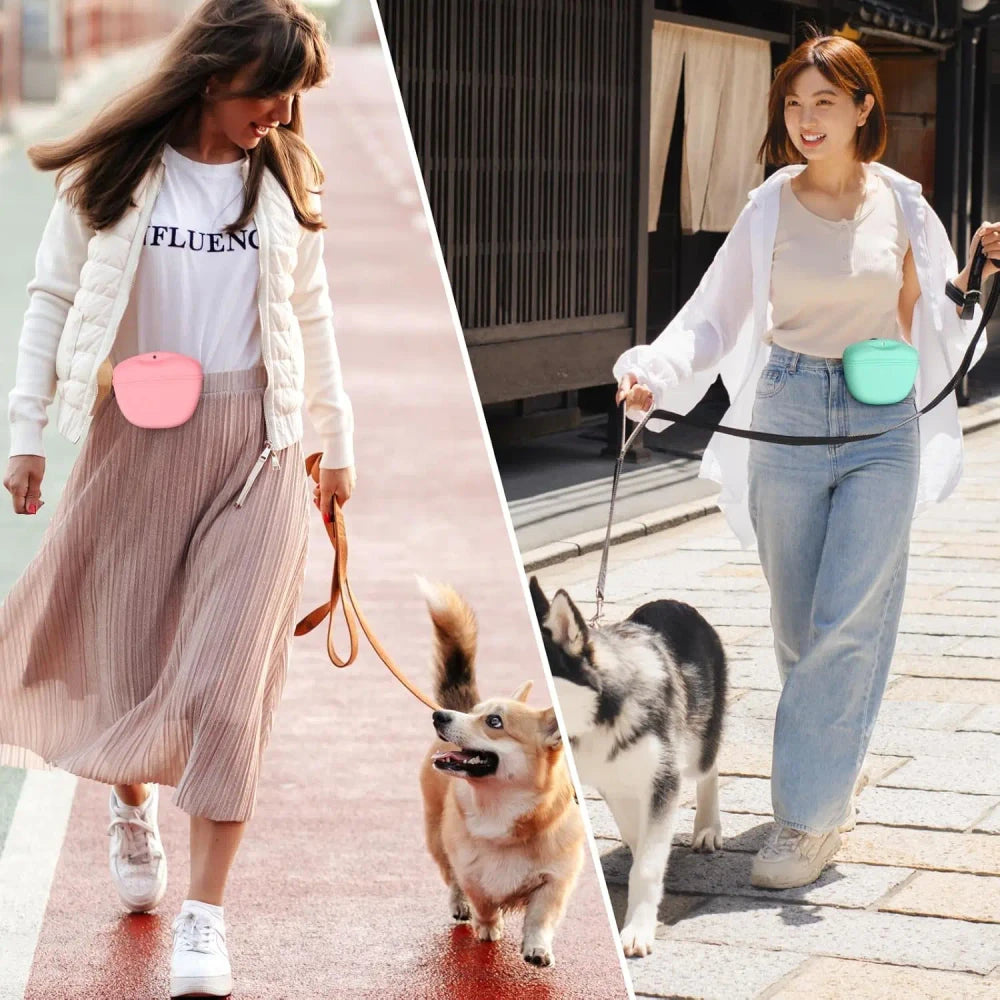 Silicone Dog Treat Training Pouch