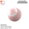 Interactive Automatic Rolling Cat Ball Toy