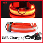 Nylon Luminous LED Dog Collar