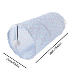 Collapsible Rainbow Cat Tunnel Toy
