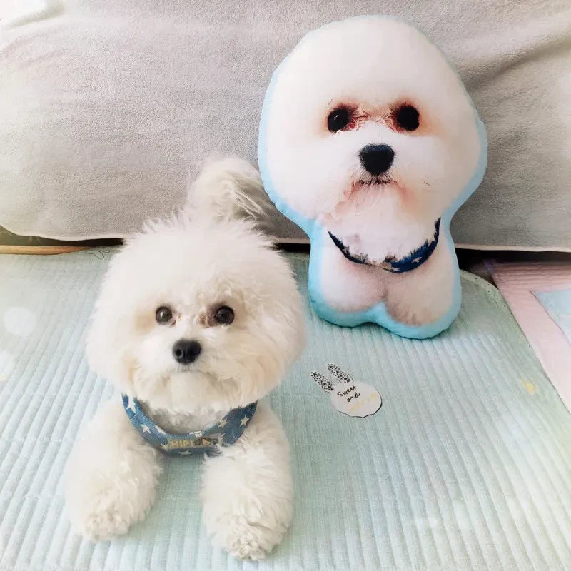 Custom Pet Photo Plush Pillow